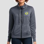 Women's Performance Terry Full Zip Cowl - Canyon Springs Thumbnail