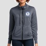 Women's Performance Terry Full Zip Cowl - Canyon Springs Thumbnail