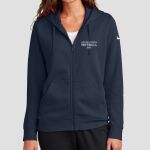 Women's Club Fleece Sleeve Swoosh Full Zip Hoodie - Canyon Springs Thumbnail