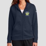 Women's Club Fleece Sleeve Swoosh Full Zip Hoodie - Canyon Springs Thumbnail