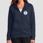 Women's Club Fleece Sleeve Swoosh Full Zip Hoodie - Canyon Springs Thumbnail