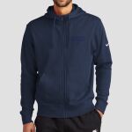 Club Fleece Sleeve Swoosh Full Zip Hoodie - Canyon Springs Thumbnail