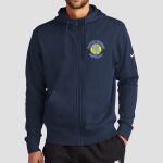 Club Fleece Sleeve Swoosh Full Zip Hoodie - Canyon Springs Thumbnail