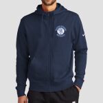 Club Fleece Sleeve Swoosh Full Zip Hoodie - Canyon Springs Thumbnail