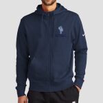 Club Fleece Sleeve Swoosh Full Zip Hoodie - Canyon Springs Thumbnail
