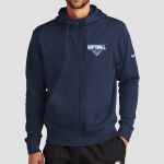 Club Fleece Sleeve Swoosh Full Zip Hoodie - Canyon Springs Thumbnail