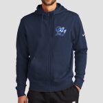 Club Fleece Sleeve Swoosh Full Zip Hoodie - Canyon Springs Thumbnail